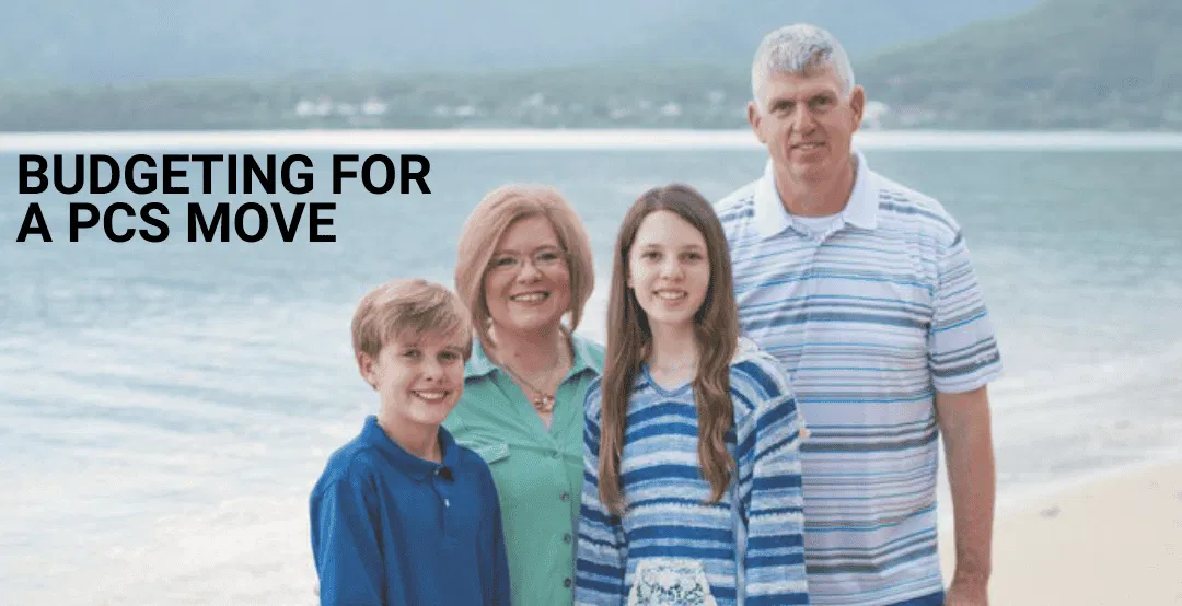 A family standing at a beach together