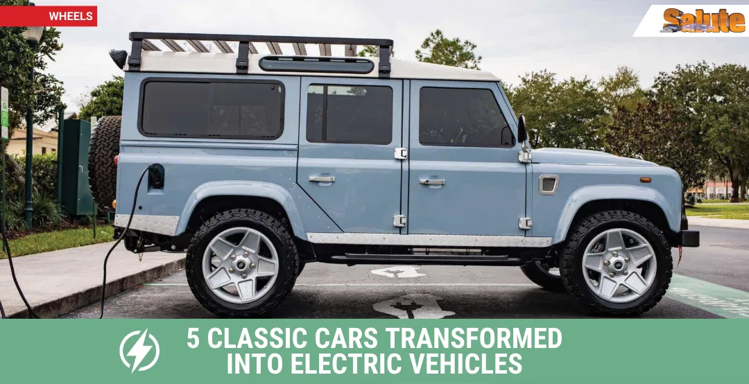 5 Classic Cars Transformed Into Electric Vehicles