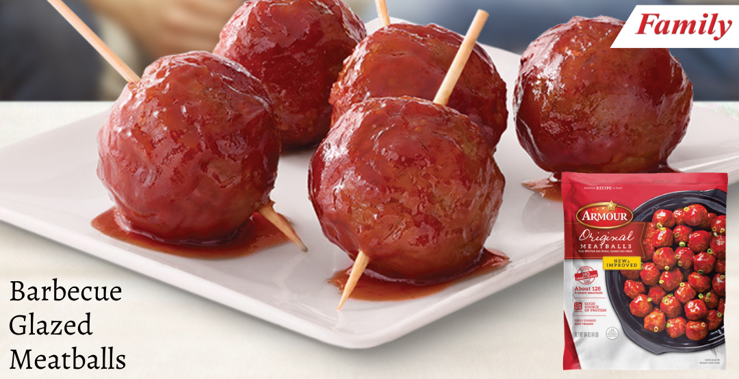 Barbecue Glazed Meatballs