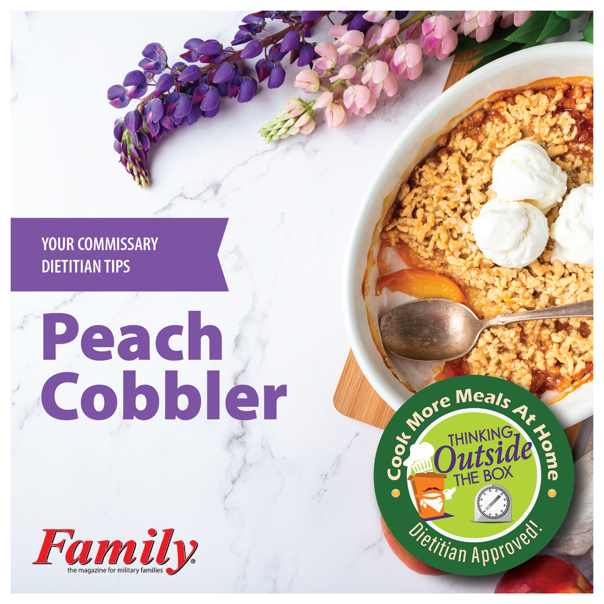 Peach Cobbler… It’s Worth the Trip!