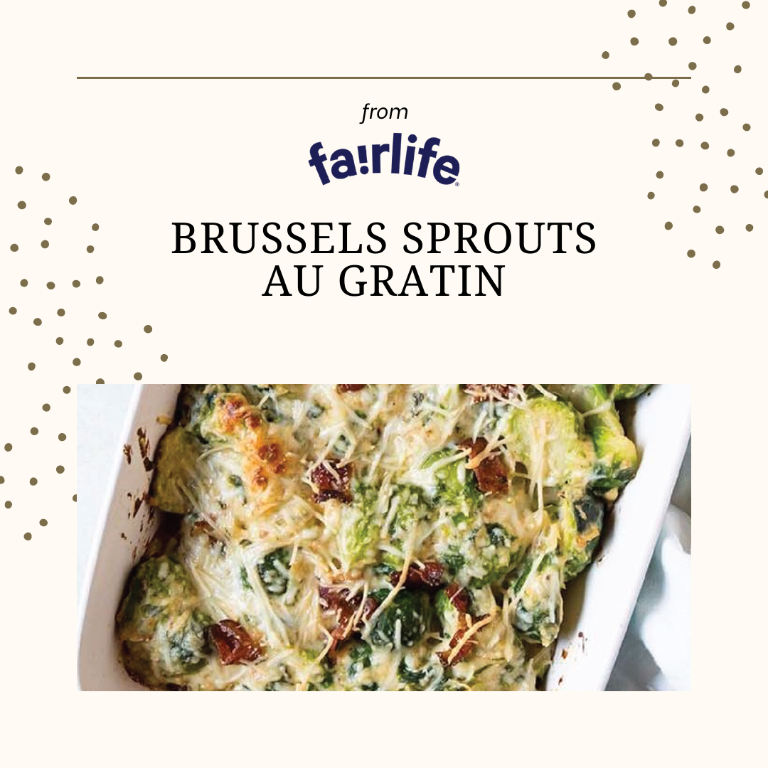 Brussels Sprouts Au Gratin