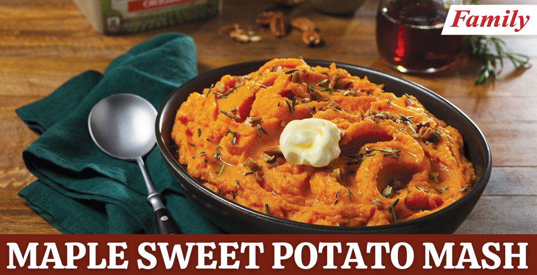 Maple Sweet Potato Mash