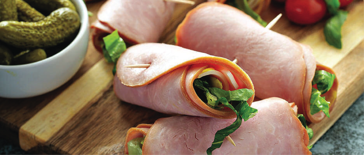 Cuban Ham Roll Ups