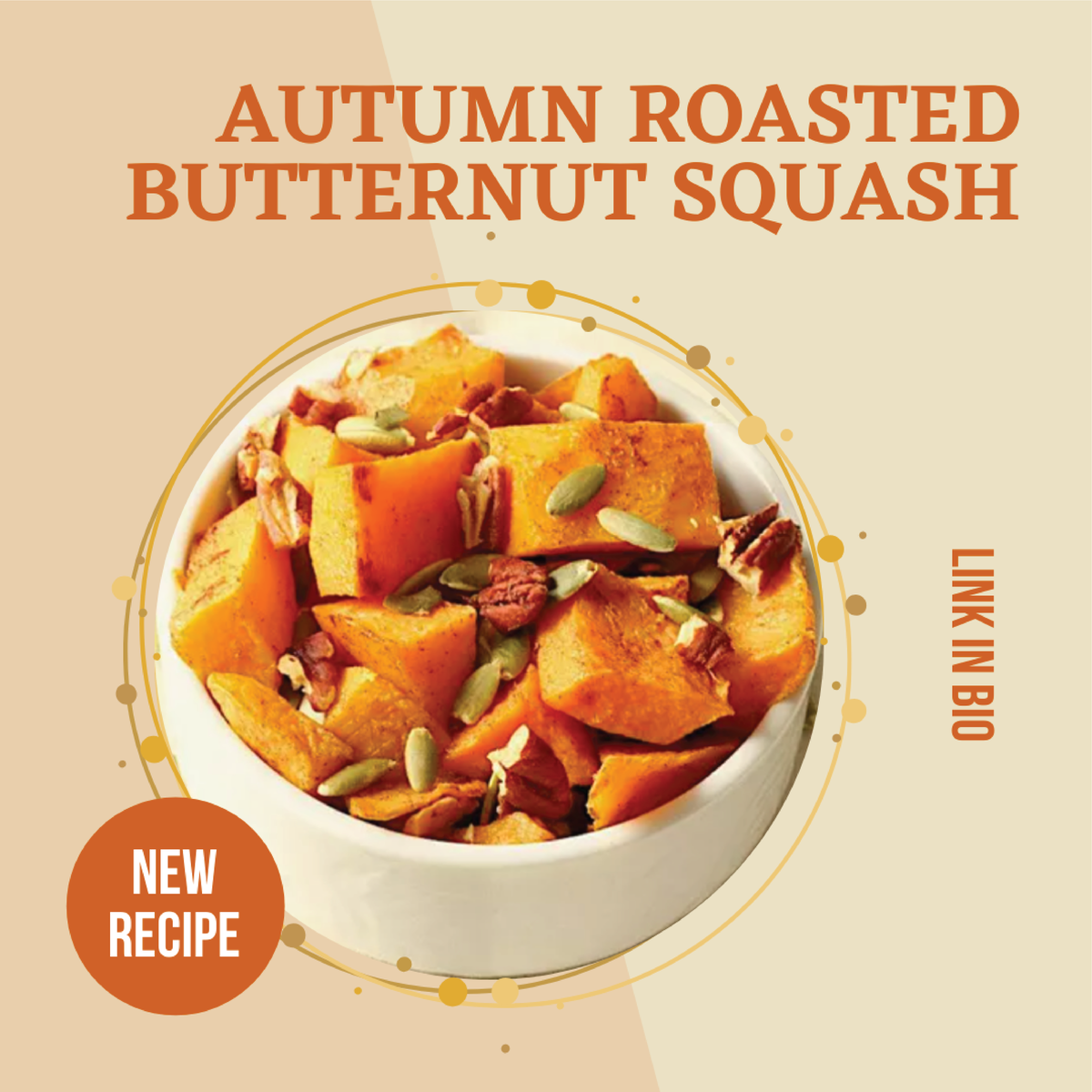 Autumn Roasted Butternut Squash