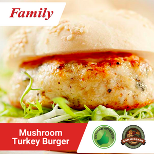 It’s Worth the Trip! Mushroom Turkey Burger