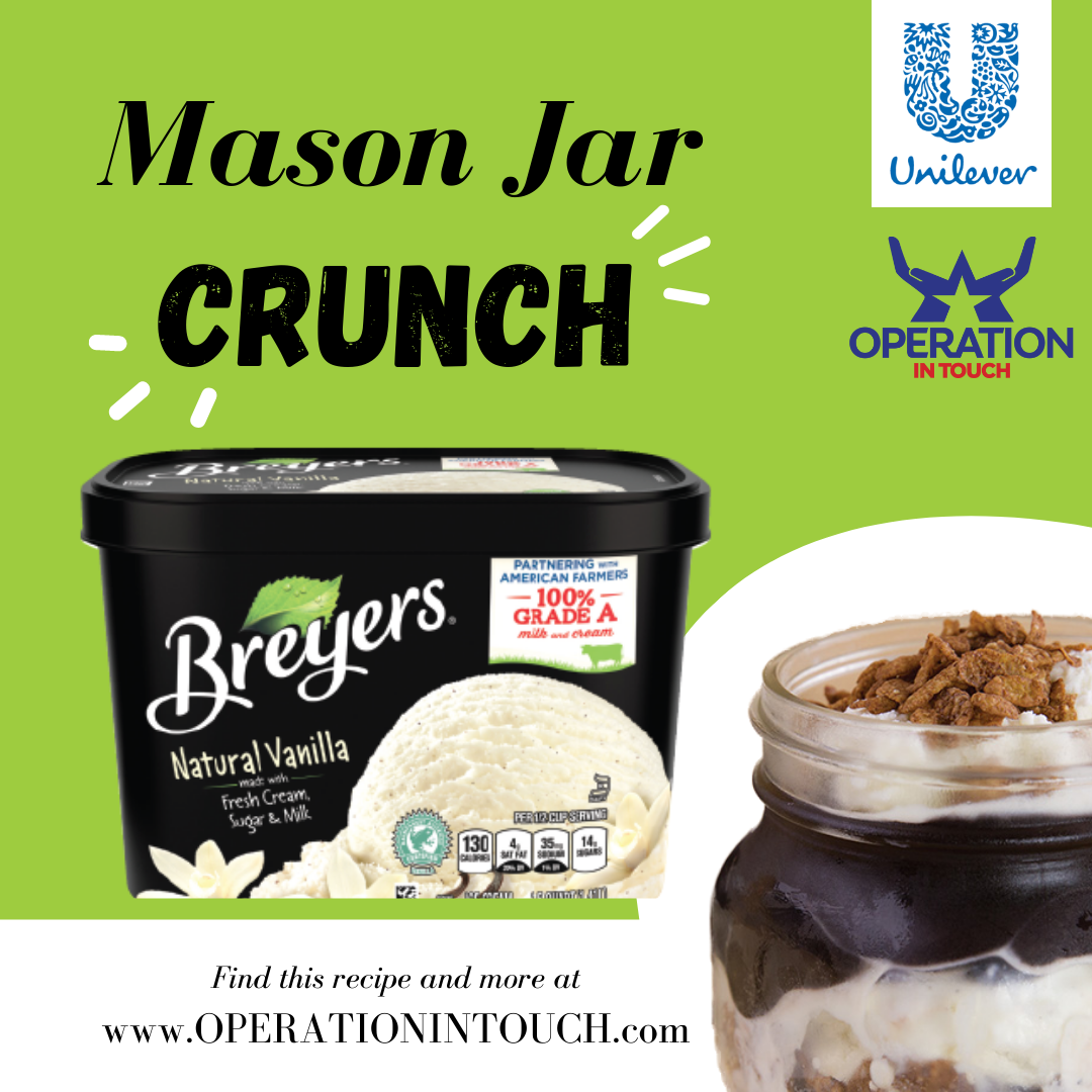 Breyer’s Mason Jar Crunch