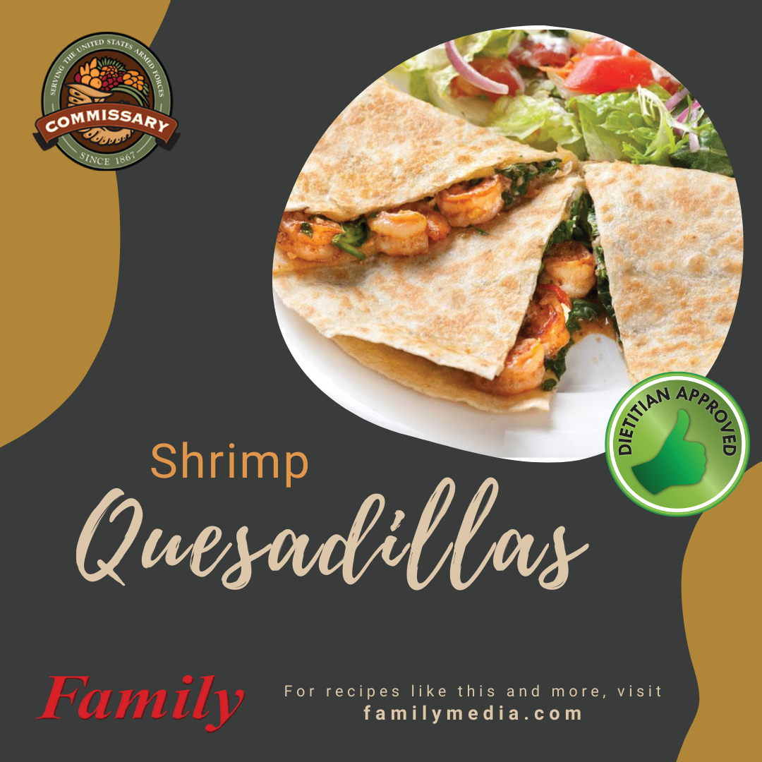 It’s Worth the Trip! Shrimp Quesadillas